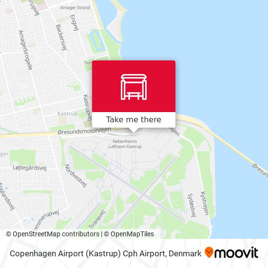 Copenhagen Airport (Kastrup) Cph Airport map