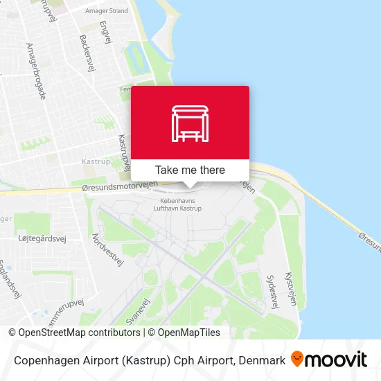 Copenhagen Airport (Kastrup) Cph Airport map