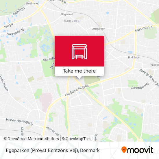 Egeparken (Provst Bentzons Vej) map