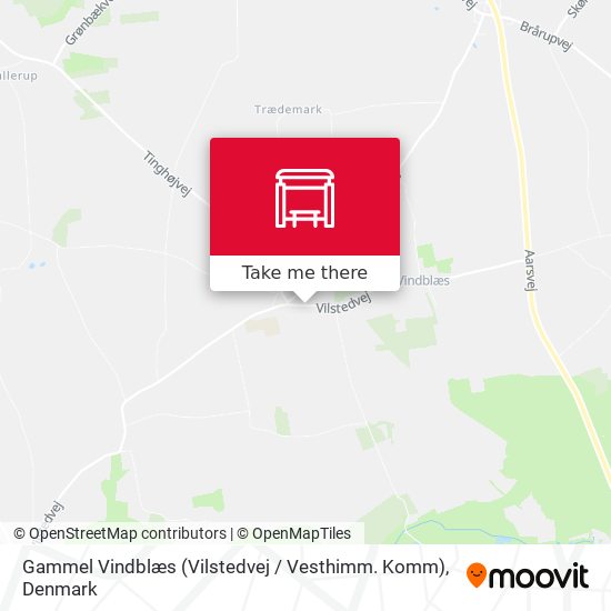 Gammel Vindblæs (Vilstedvej / Vesthimm. Komm) map
