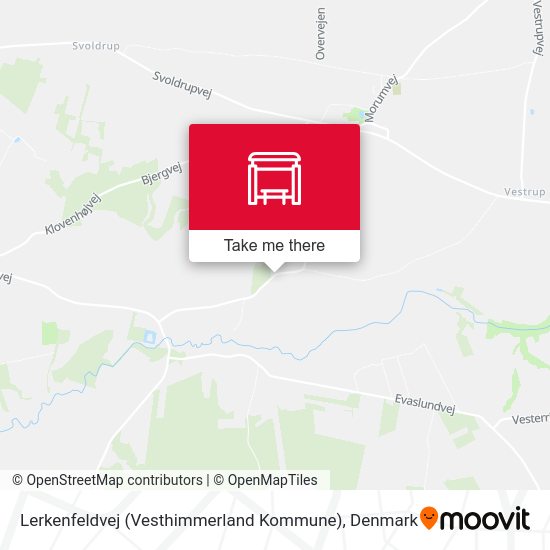Lerkenfeldvej (Vesthimmerland Kommune) map