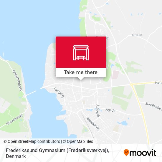 Frederikssund Gymnasium (Frederiksværkvej) map
