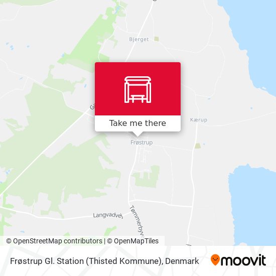 Frøstrup Gl. Station (Thisted Kommune) map