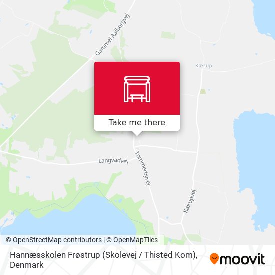 Hannæsskolen Frøstrup (Skolevej / Thisted Kom) map