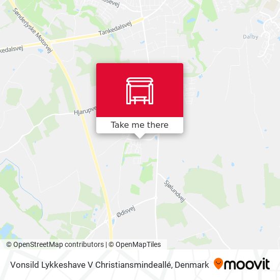 Vonsild Lykkeshave V Christiansmindeallé map