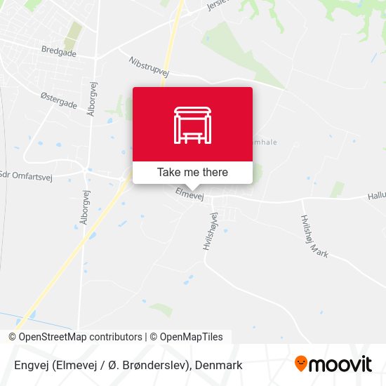 Engvej (Elmevej / Ø. Brønderslev) map