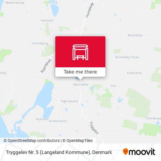 Tryggelev Nr. 5 (Langeland Kommune) map