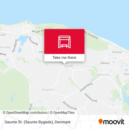 Saunte St. (Saunte Bygade) map
