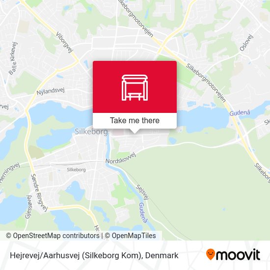 Hejrevej / Aarhusvej (Silkeborg Kom) map