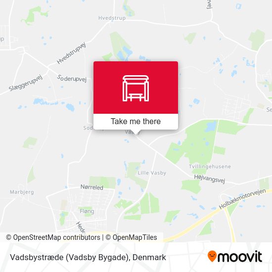 Vadsbystræde (Vadsby Bygade) map