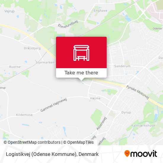 Logistikvej (Odense Kommune) map