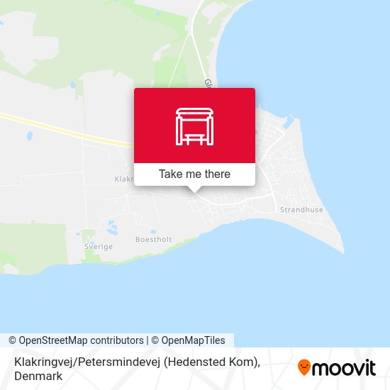 Klakringvej / Petersmindevej (Hedensted Kom) map