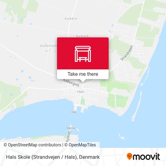 Hals Skole (Strandvejen / Hals) map