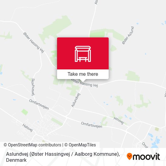 Aslundvej (Øster Hassingvej / Aalborg Kommune) map