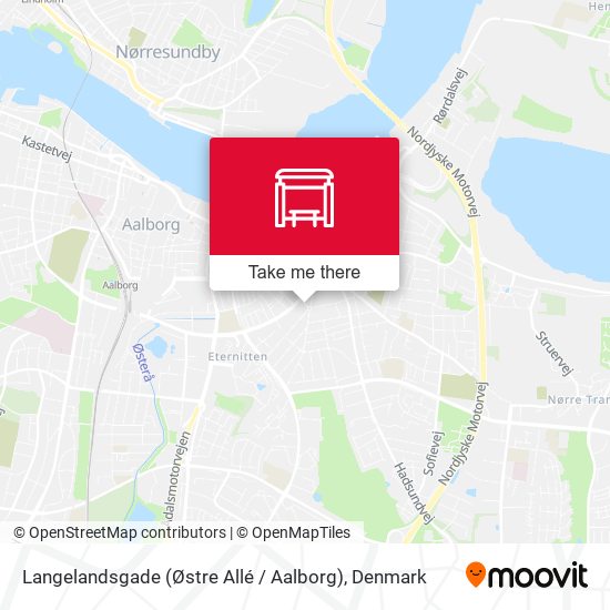 Langelandsgade (Østre Allé / Aalborg) map