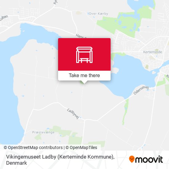 Vikingemuseet Ladby (Kerteminde Kommune) map