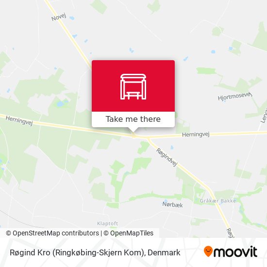 Røgind Kro (Ringkøbing-Skjern Kom) map