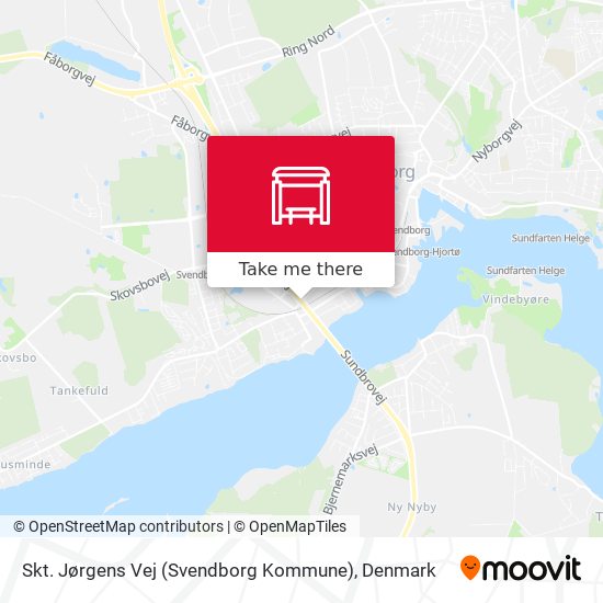 Skt. Jørgens Vej (Svendborg Kommune) map