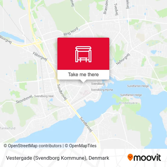 Vestergade (Svendborg Kommune) map