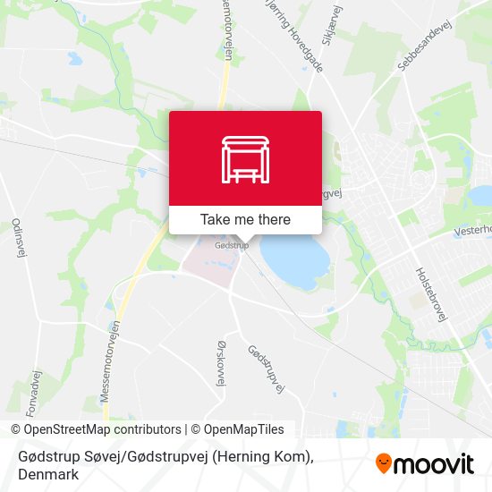 Gødstrup Søvej / Gødstrupvej (Herning Kom) map