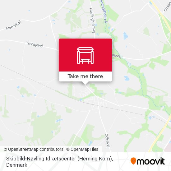 Skibbild-Nøvling Idrætscenter (Herning Kom) map