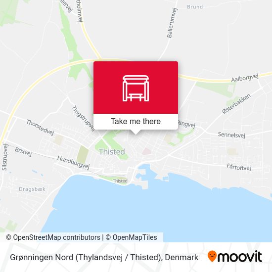 Grønningen Nord (Thylandsvej / Thisted) map