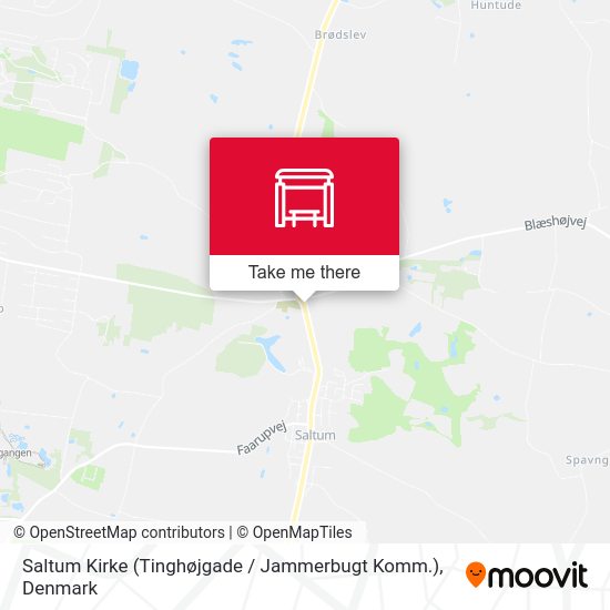 Saltum Kirke (Tinghøjgade / Jammerbugt Komm.) map
