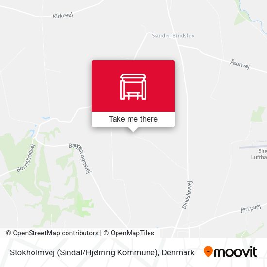 Stokholmvej (Sindal / Hjørring Kommune) map