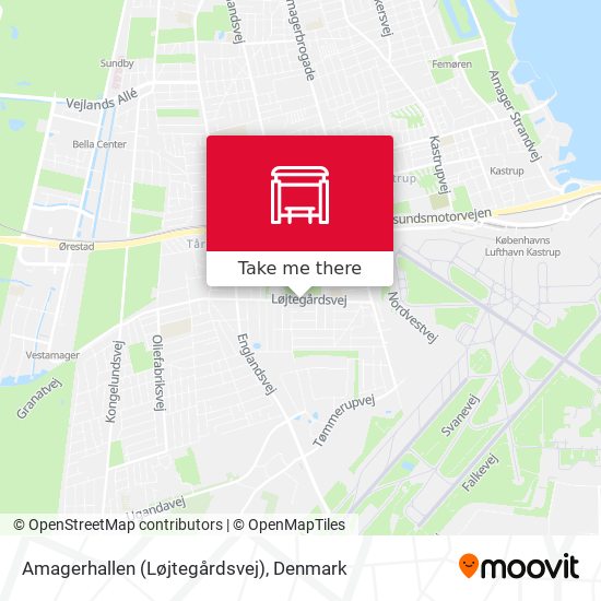 Amagerhallen (Løjtegårdsvej) map