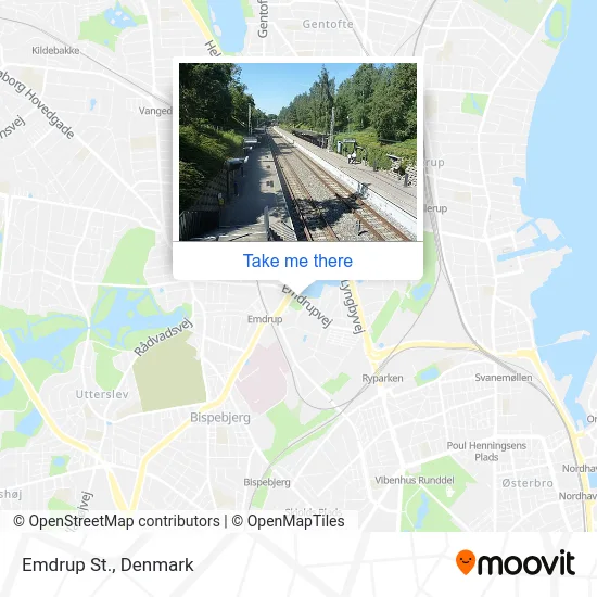 Emdrup St. map