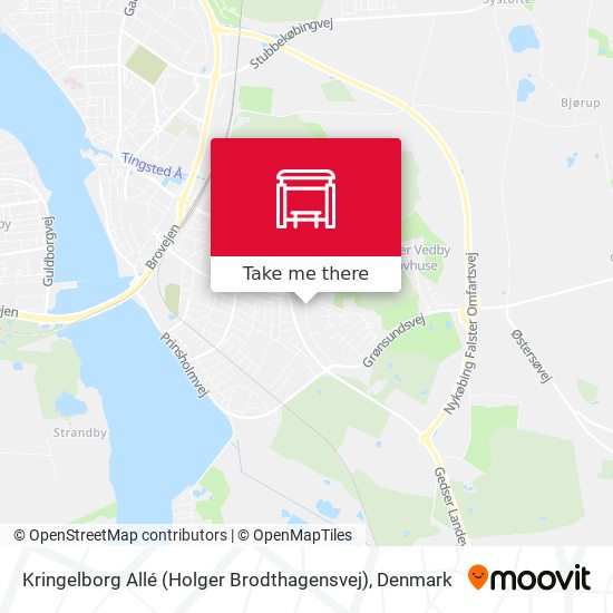 Kringelborg Allé (Holger Brodthagensvej) map