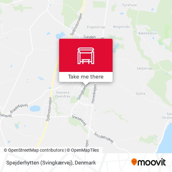 Spejderhytten (Svingkærvej) map