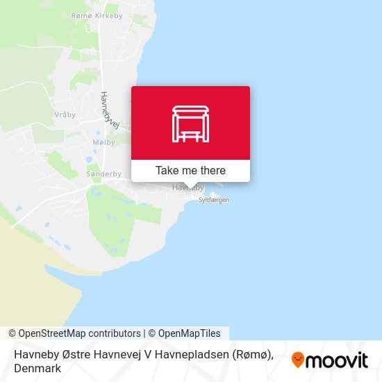 Havneby Østre Havnevej V Havnepladsen (Rømø) map