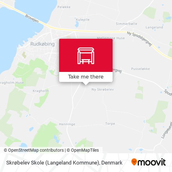 Skrøbelev Skole (Langeland Kommune) map