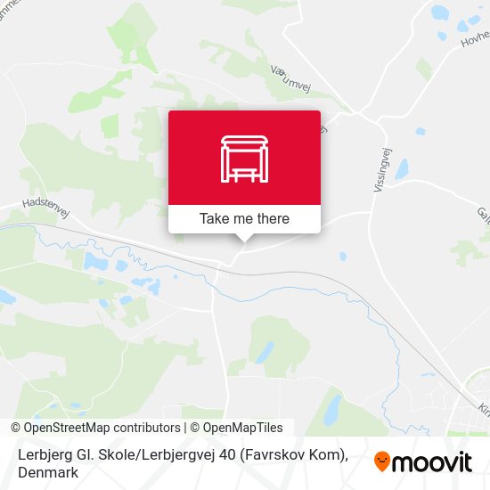 Lerbjerg Gl. Skole / Lerbjergvej 40 (Favrskov Kom) map