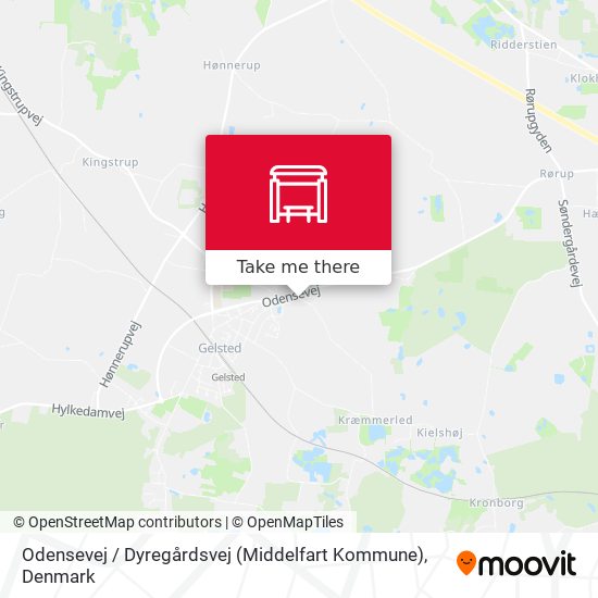 Odensevej / Dyregårdsvej (Middelfart Kommune) map