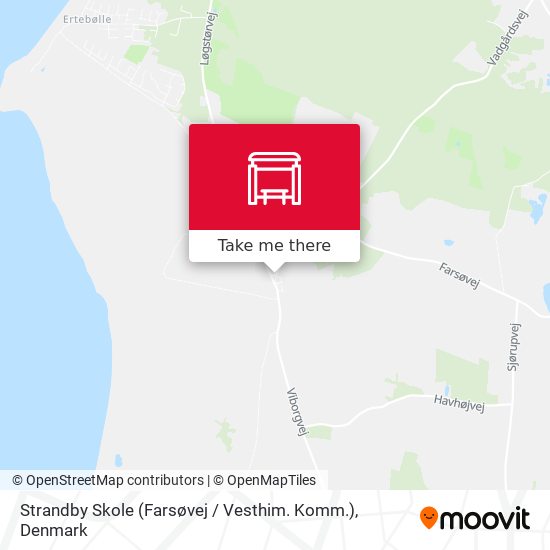 Strandby Skole (Farsøvej / Vesthim. Komm.) map
