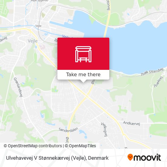 Ulvehavevej V Stønnekærvej (Vejle) map