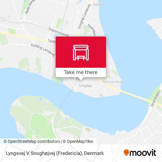 Lyngsvej V Snoghøjvej (Fredericia) map
