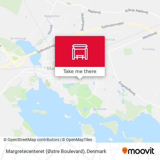 Margretecenteret (Østre Boulevard) map