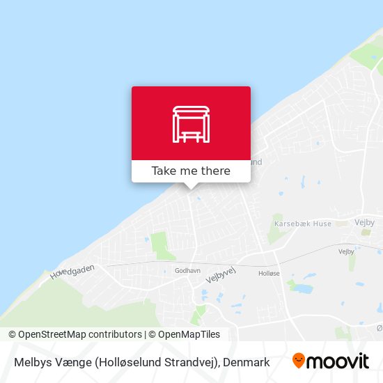 Melbys Vænge (Holløselund Strandvej) map