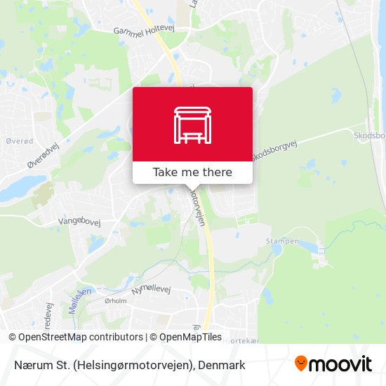 Nærum St. (Helsingørmotorvejen) map