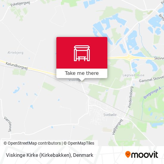 Viskinge Kirke (Kirkebakken) map