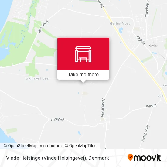 Vinde Helsinge (Vinde Helsingevej) map