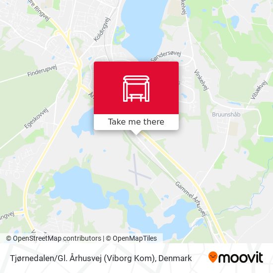 Tjørnedalen / Gl. Århusvej (Viborg Kom) map