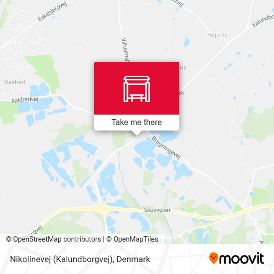 Nikolinevej (Kalundborgvej) map