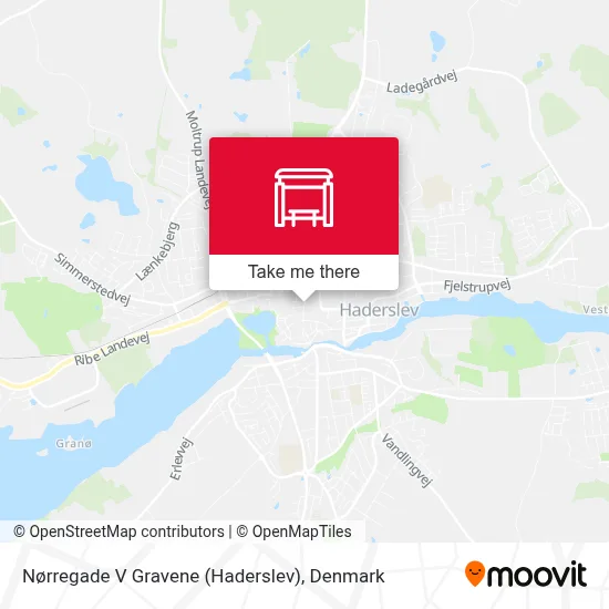 Nørregade V Gravene (Haderslev) map