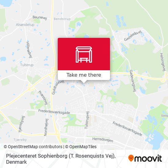 Plejecenteret Sophienborg (T. Rosenquists Vej) map