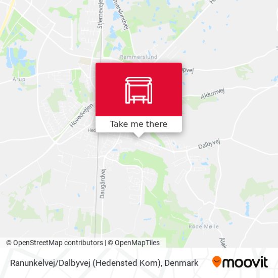 Ranunkelvej / Dalbyvej (Hedensted Kom) map