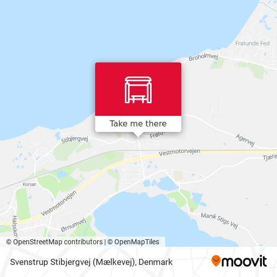 Svenstrup Stibjergvej (Mælkevej) map